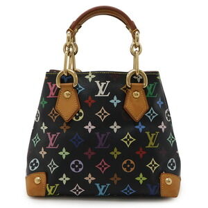 Louis Vuitton Monogram Multicolor Audra Handbag Chain Noir Black